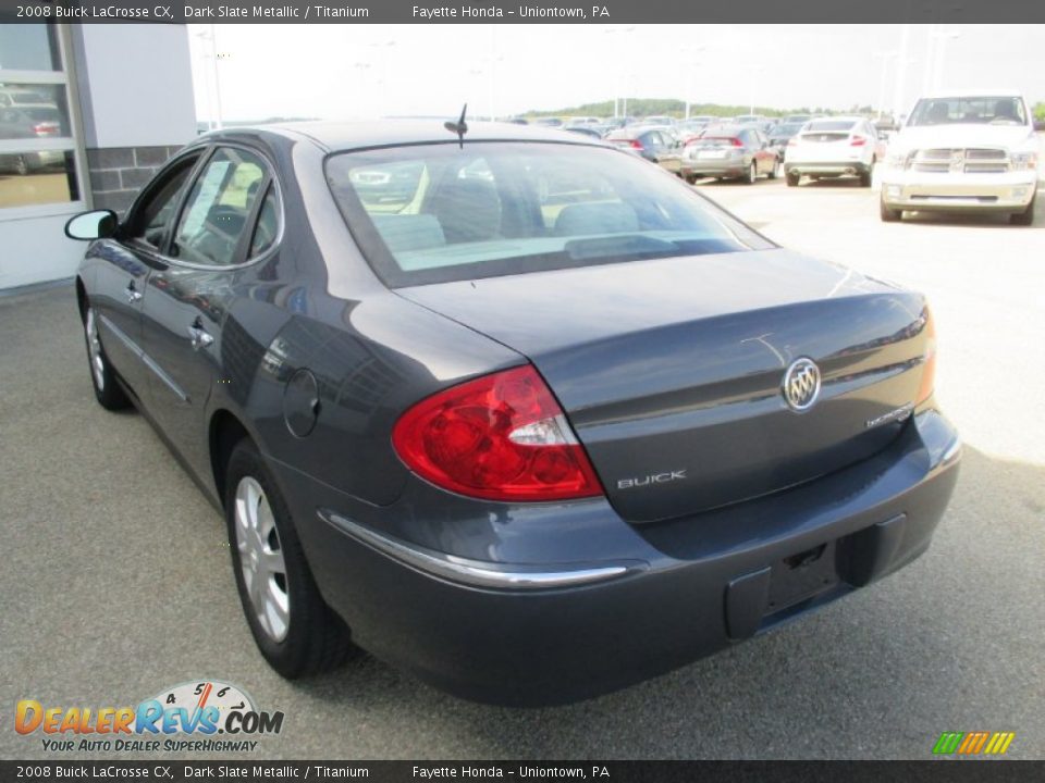 2008 Buick LaCrosse CX Dark Slate Metallic / Titanium Photo #17