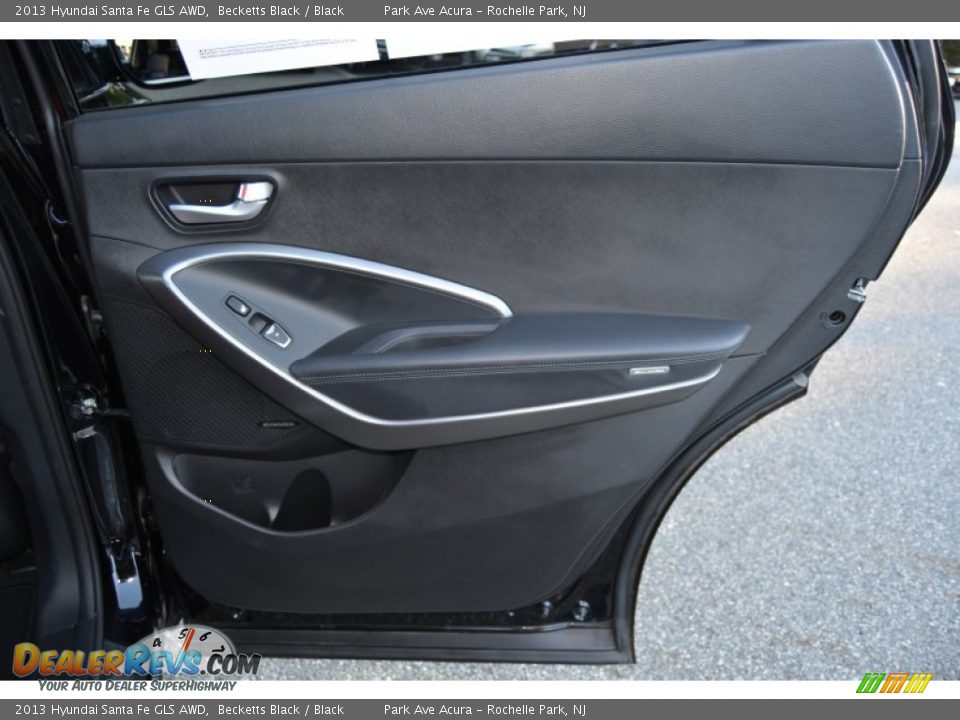 2013 Hyundai Santa Fe GLS AWD Becketts Black / Black Photo #22