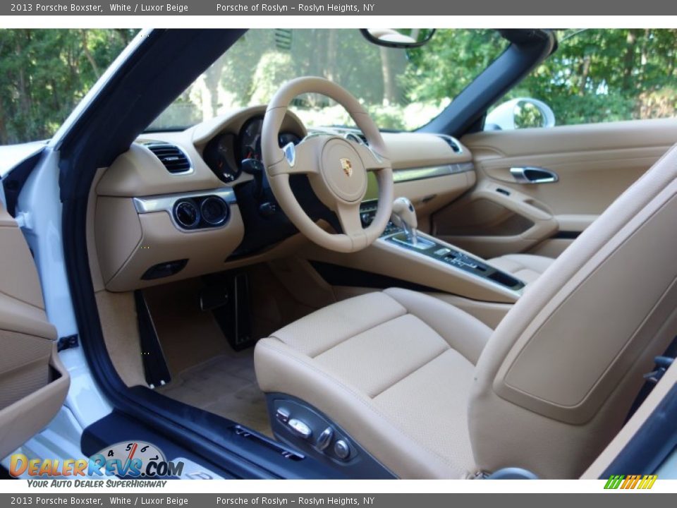 Luxor Beige Interior - 2013 Porsche Boxster  Photo #11