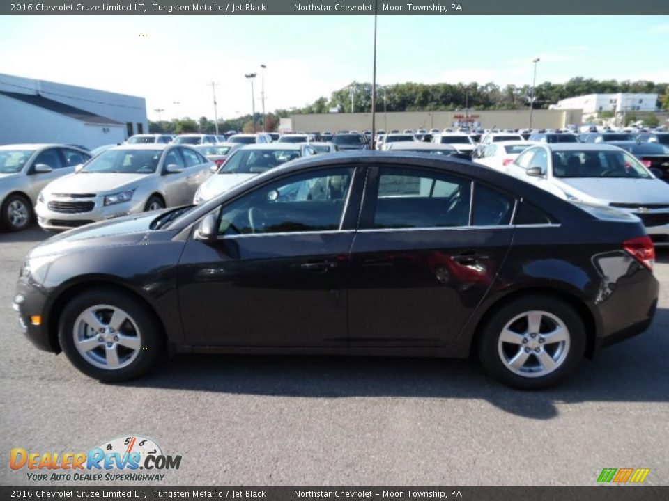 2016 Chevrolet Cruze Limited LT Tungsten Metallic / Jet Black Photo #9