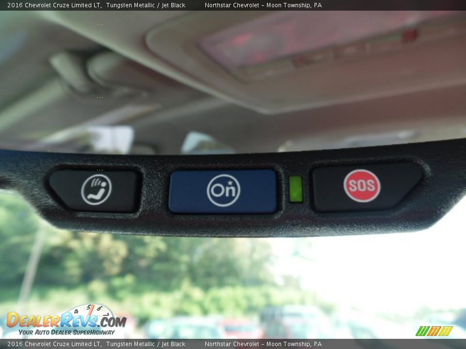2016 Chevrolet Cruze Limited LT Tungsten Metallic / Jet Black Photo #19