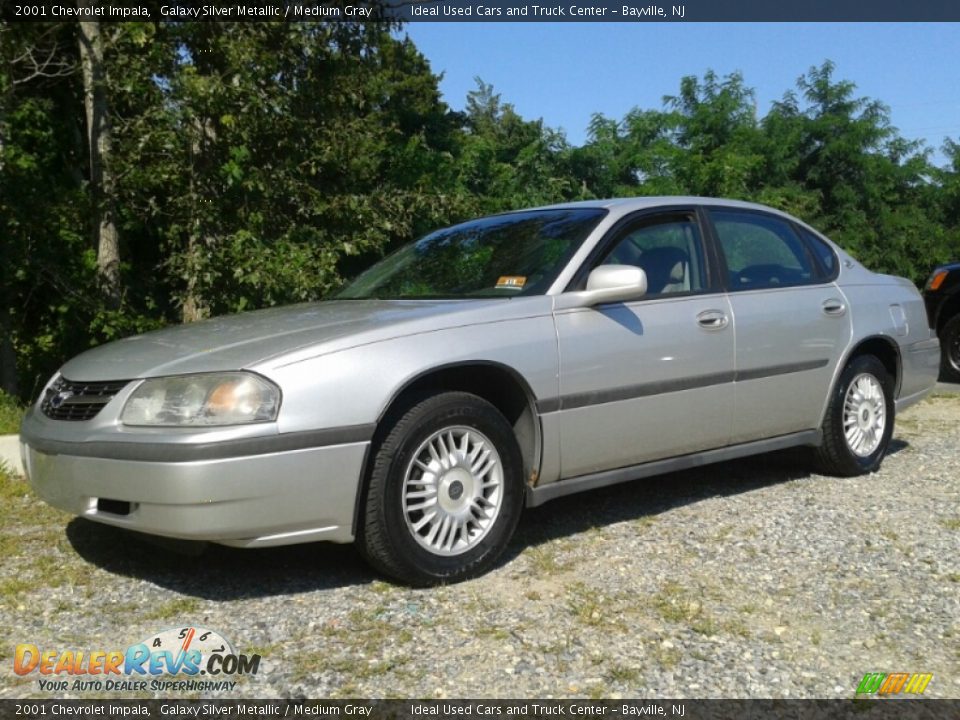 2001 Chevrolet Impala Galaxy Silver Metallic / Medium Gray Photo #1