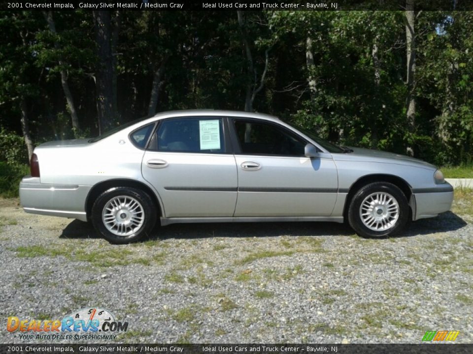 2001 Chevrolet Impala Galaxy Silver Metallic / Medium Gray Photo #4