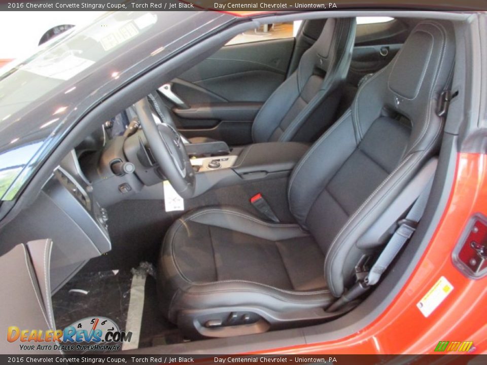 Front Seat of 2016 Chevrolet Corvette Stingray Coupe Photo #12