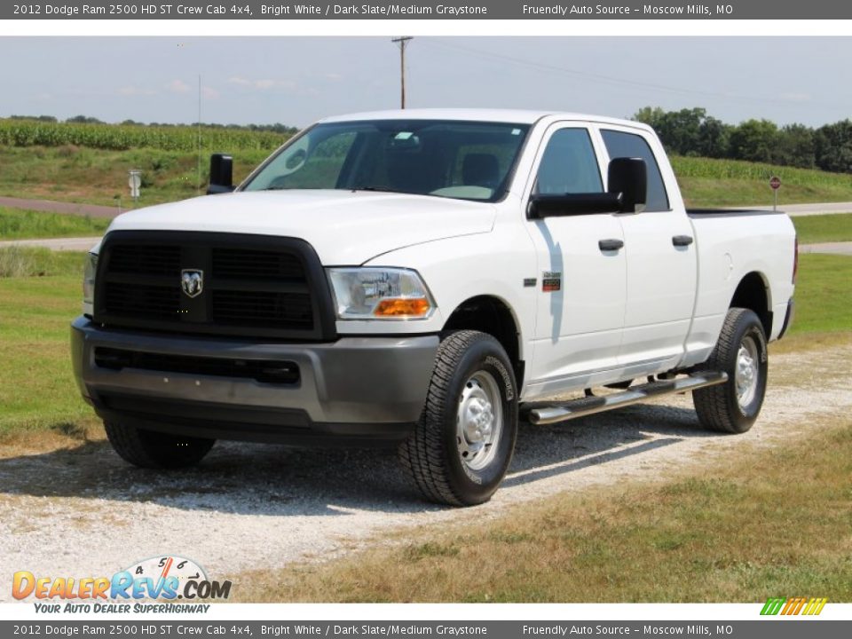 Front 3/4 View of 2012 Dodge Ram 2500 HD ST Crew Cab 4x4 Photo #3