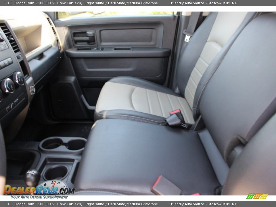 2012 Dodge Ram 2500 HD ST Crew Cab 4x4 Bright White / Dark Slate/Medium Graystone Photo #11