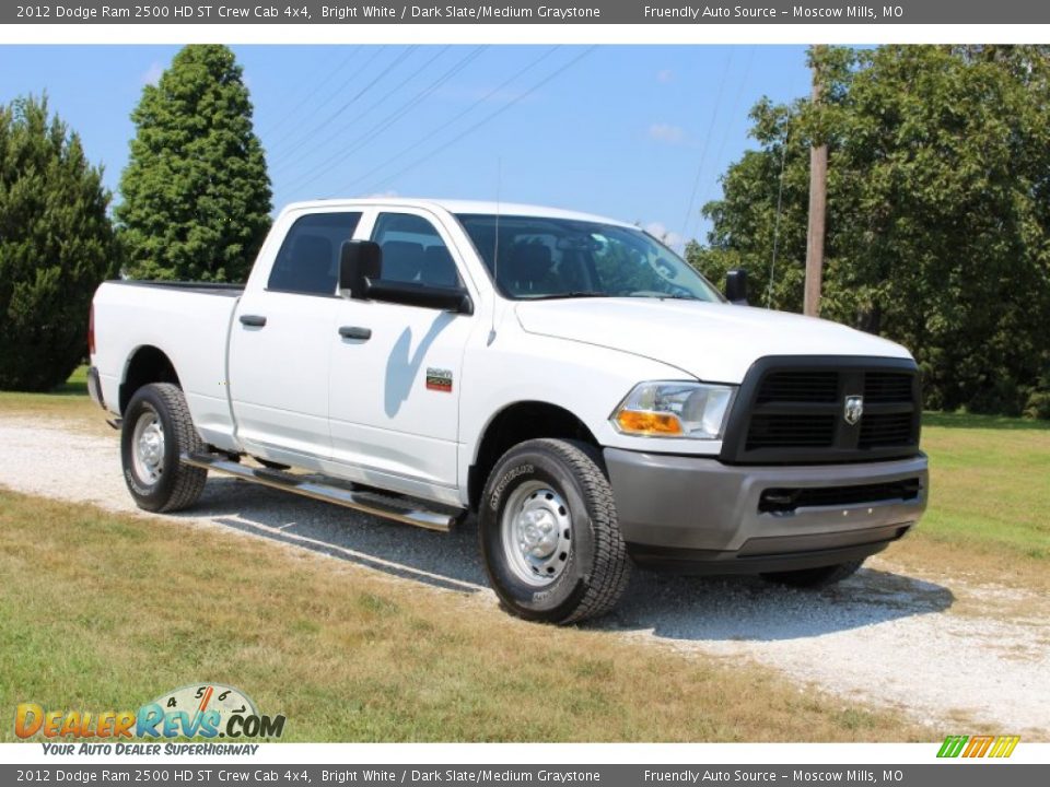 Front 3/4 View of 2012 Dodge Ram 2500 HD ST Crew Cab 4x4 Photo #30