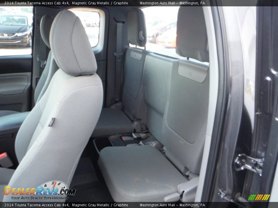 2014 Toyota Tacoma Access Cab 4x4 Magnetic Gray Metallic / Graphite Photo #13