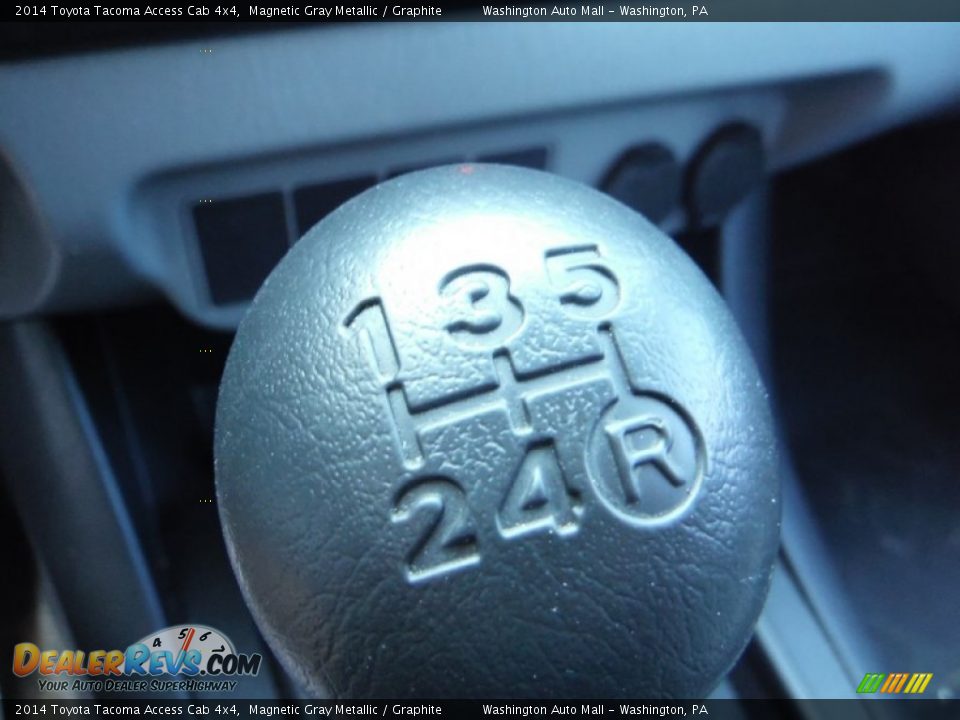 2014 Toyota Tacoma Access Cab 4x4 Magnetic Gray Metallic / Graphite Photo #17