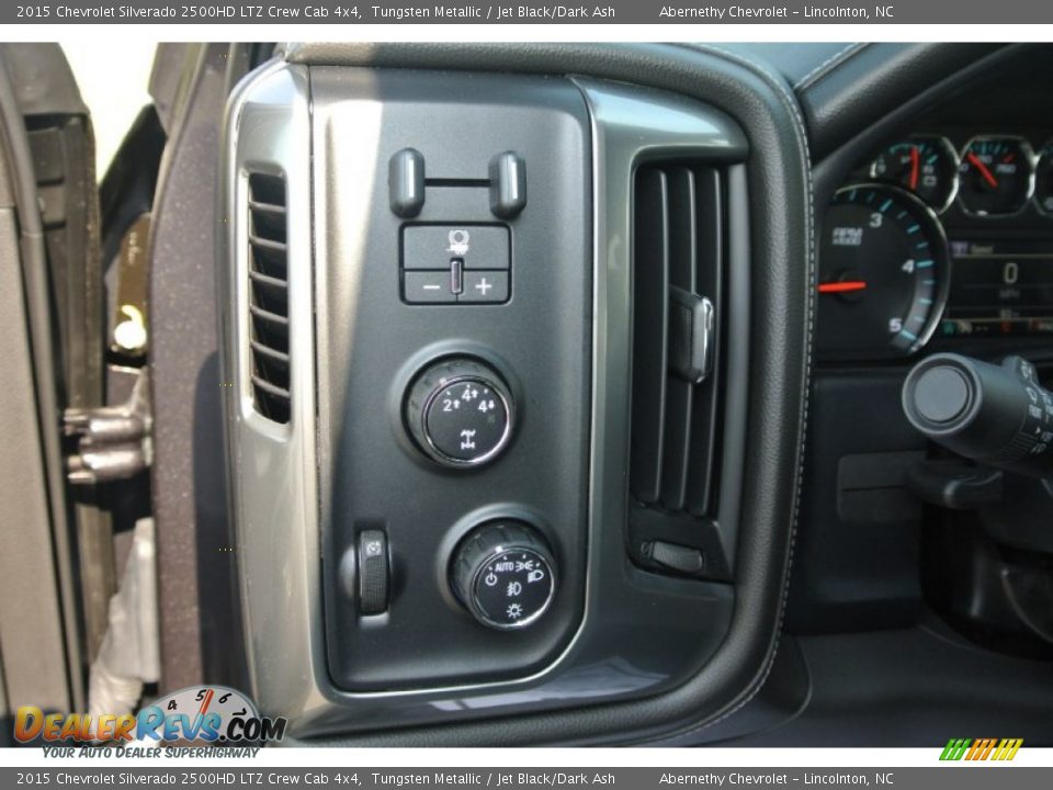2015 Chevrolet Silverado 2500HD LTZ Crew Cab 4x4 Tungsten Metallic / Jet Black/Dark Ash Photo #9