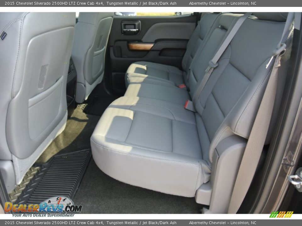 2015 Chevrolet Silverado 2500HD LTZ Crew Cab 4x4 Tungsten Metallic / Jet Black/Dark Ash Photo #16
