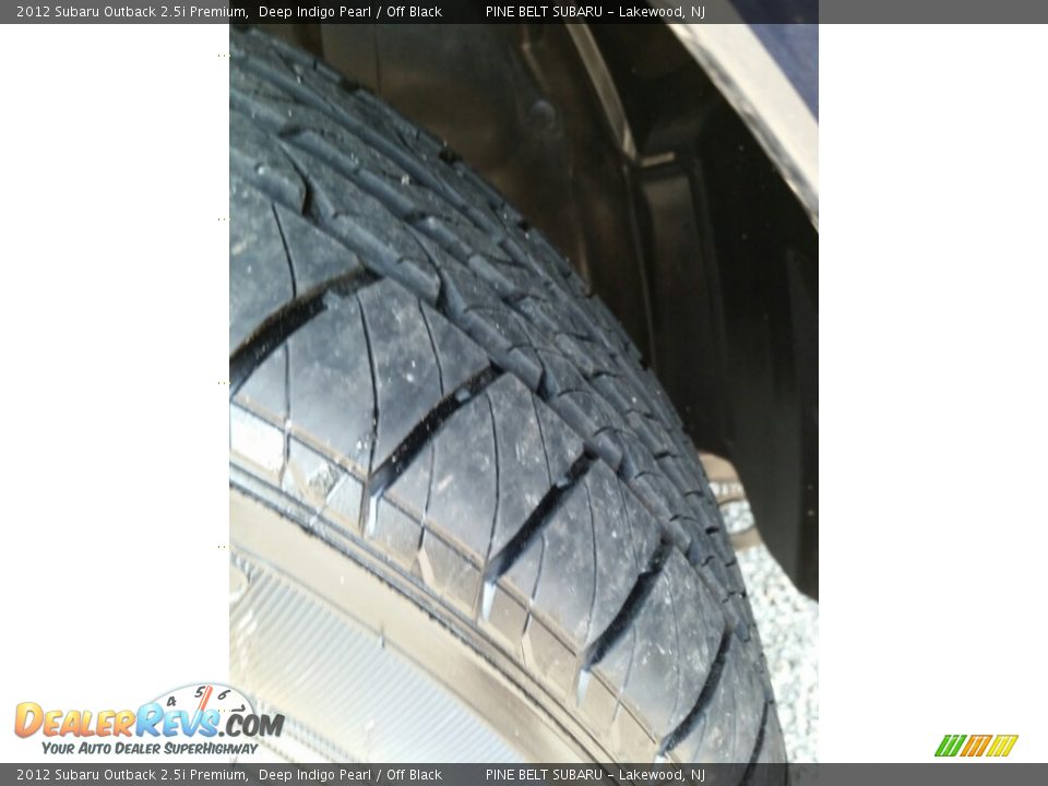 2012 Subaru Outback 2.5i Premium Deep Indigo Pearl / Off Black Photo #23