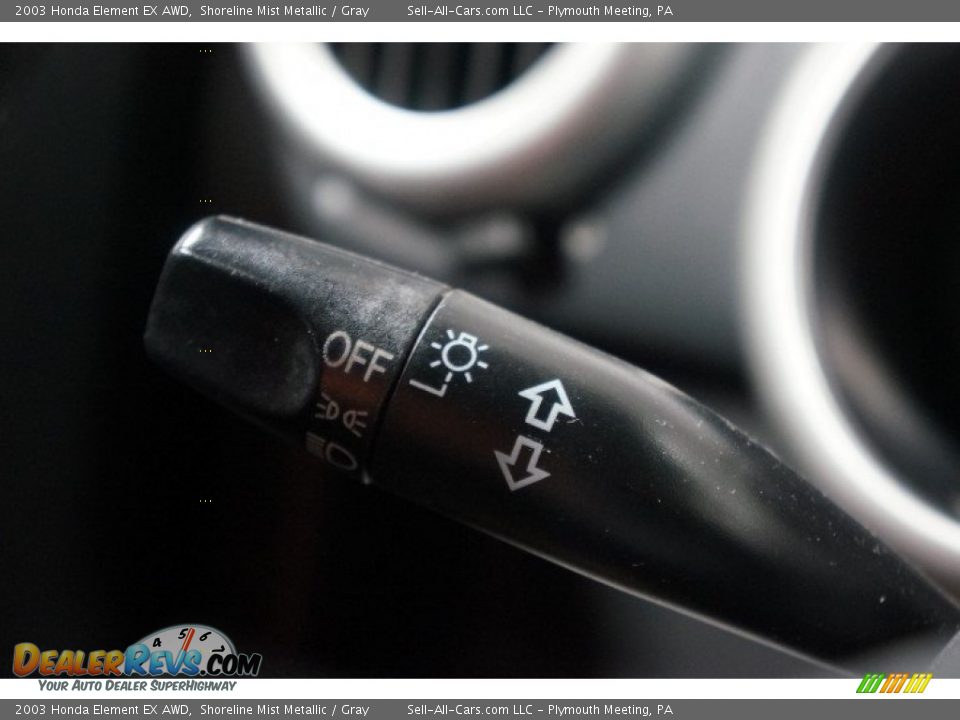 2003 Honda Element EX AWD Shoreline Mist Metallic / Gray Photo #23