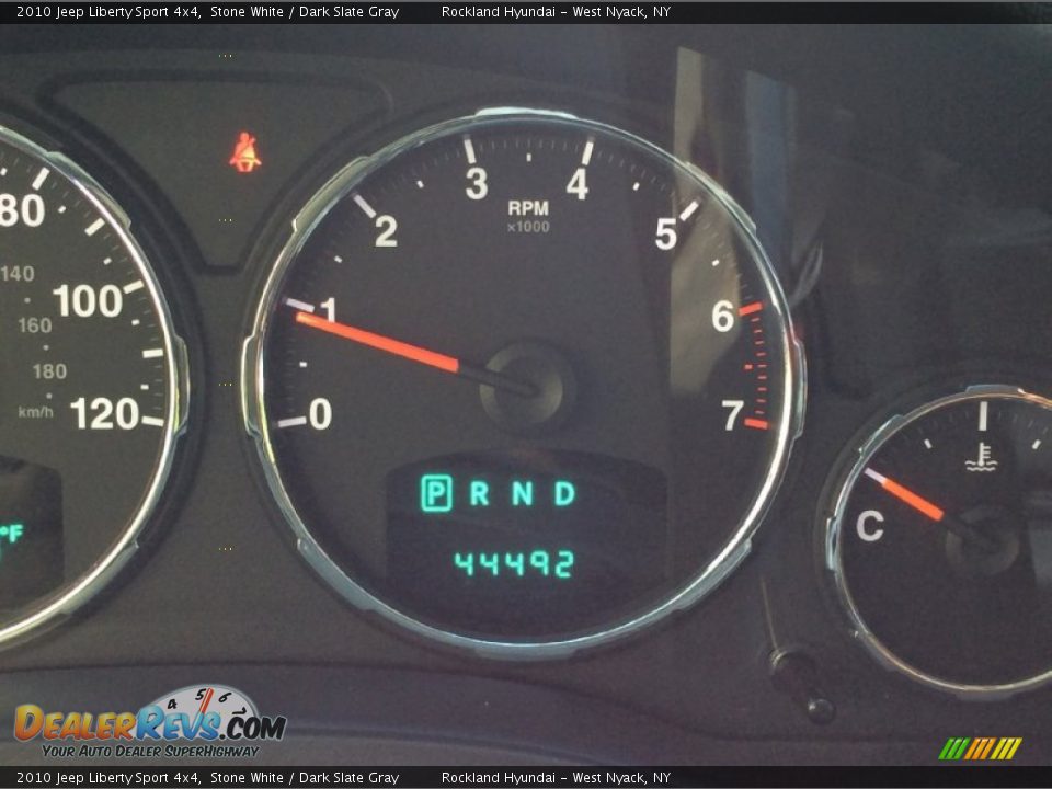 2010 Jeep Liberty Sport 4x4 Stone White / Dark Slate Gray Photo #17