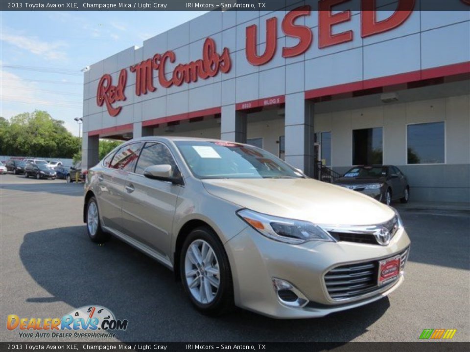 2013 Toyota Avalon XLE Champagne Mica / Light Gray Photo #2