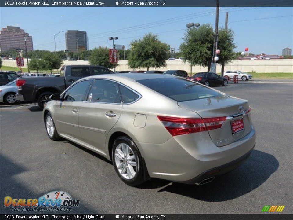 2013 Toyota Avalon XLE Champagne Mica / Light Gray Photo #6