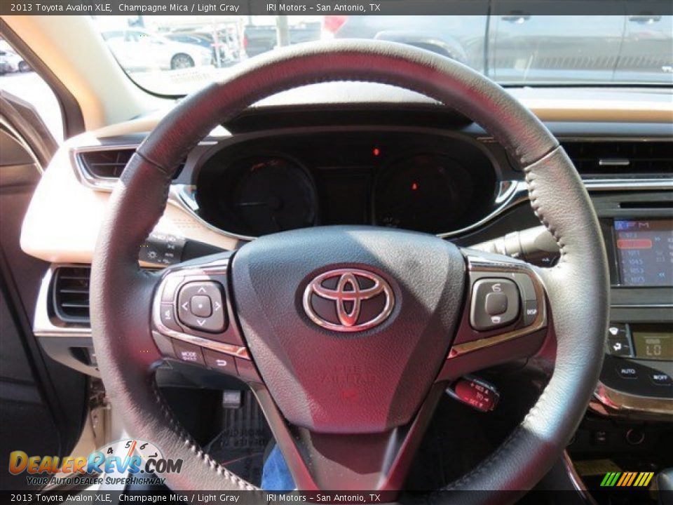 2013 Toyota Avalon XLE Champagne Mica / Light Gray Photo #24