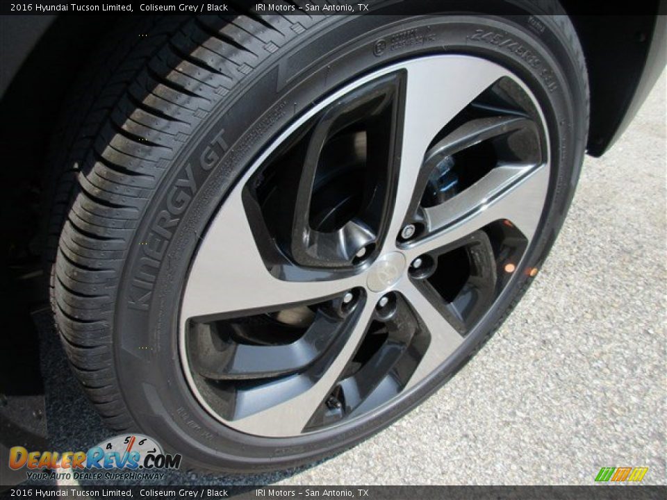 2016 Hyundai Tucson Limited Coliseum Grey / Black Photo #3