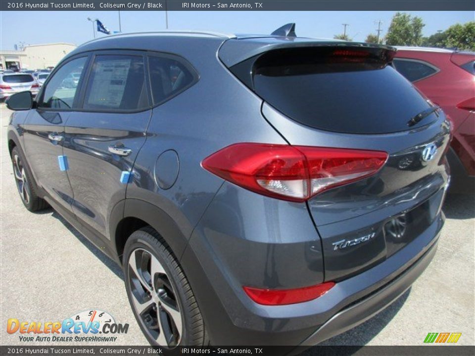 2016 Hyundai Tucson Limited Coliseum Grey / Black Photo #4