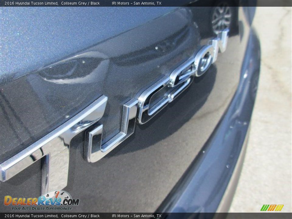 2016 Hyundai Tucson Limited Coliseum Grey / Black Photo #5