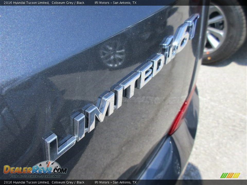 2016 Hyundai Tucson Limited Coliseum Grey / Black Photo #6
