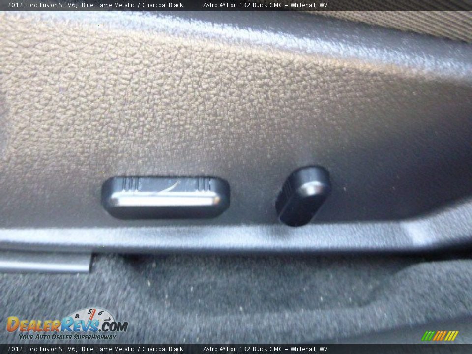 2012 Ford Fusion SE V6 Blue Flame Metallic / Charcoal Black Photo #16
