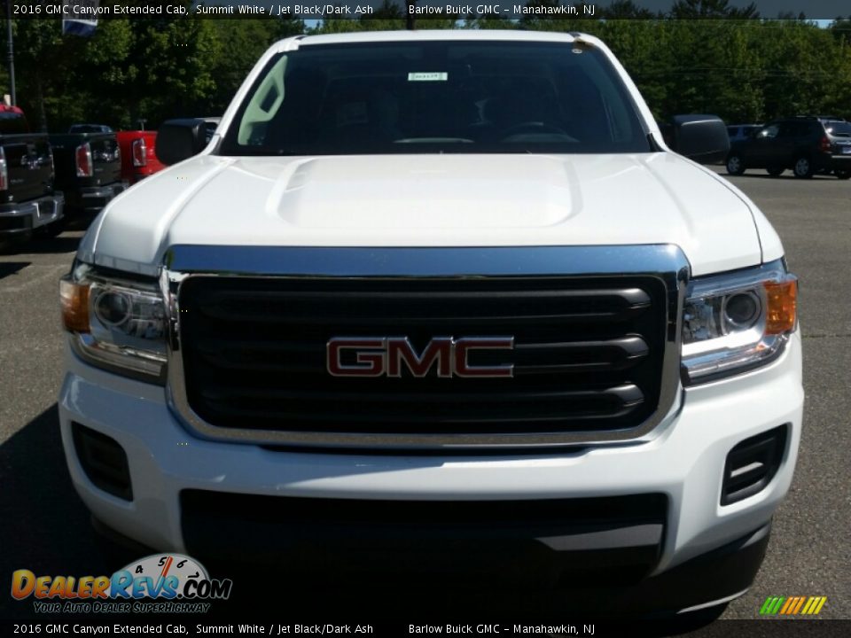 2016 GMC Canyon Extended Cab Summit White / Jet Black/Dark Ash Photo #2