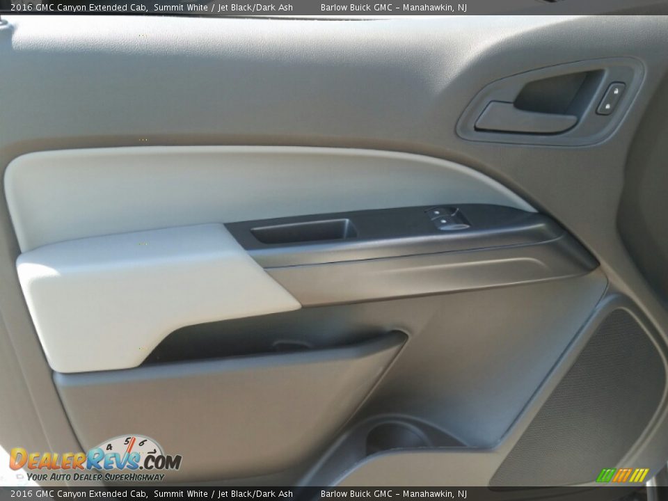 2016 GMC Canyon Extended Cab Summit White / Jet Black/Dark Ash Photo #6