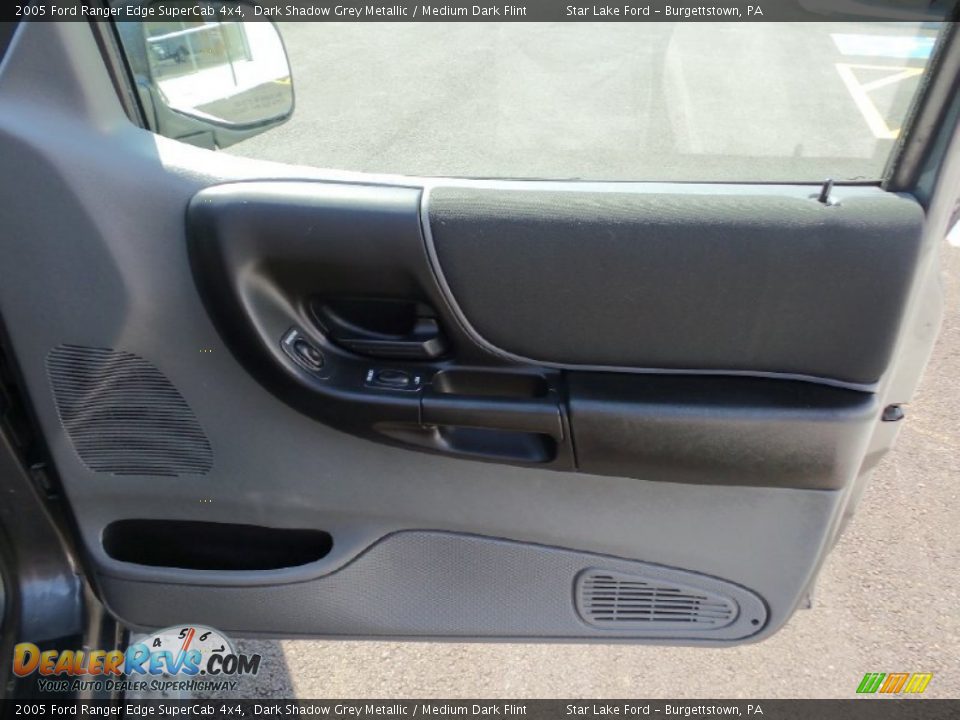 2005 Ford Ranger Edge SuperCab 4x4 Dark Shadow Grey Metallic / Medium Dark Flint Photo #6