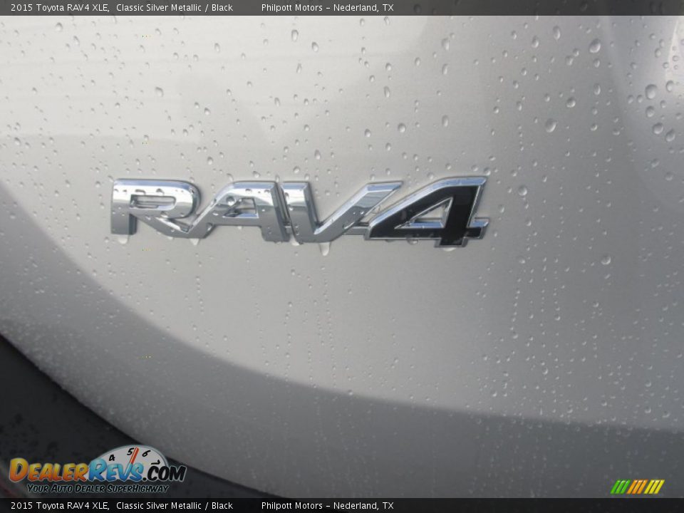 2015 Toyota RAV4 XLE Classic Silver Metallic / Black Photo #13