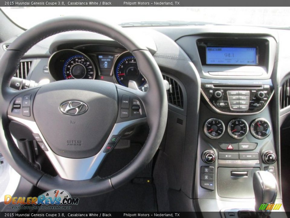 Dashboard of 2015 Hyundai Genesis Coupe 3.8 Photo #23