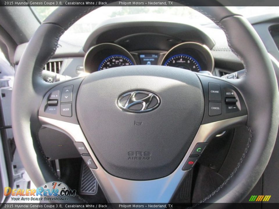 2015 Hyundai Genesis Coupe 3.8 Steering Wheel Photo #31