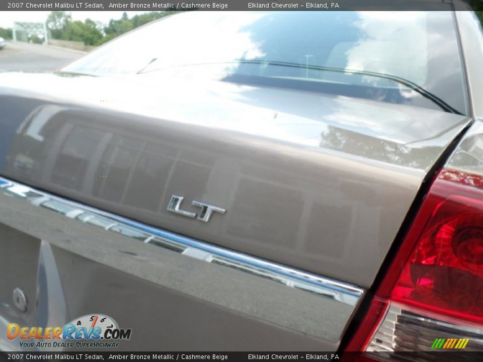 2007 Chevrolet Malibu LT Sedan Amber Bronze Metallic / Cashmere Beige Photo #11