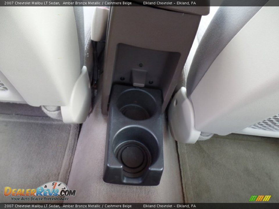 2007 Chevrolet Malibu LT Sedan Amber Bronze Metallic / Cashmere Beige Photo #34