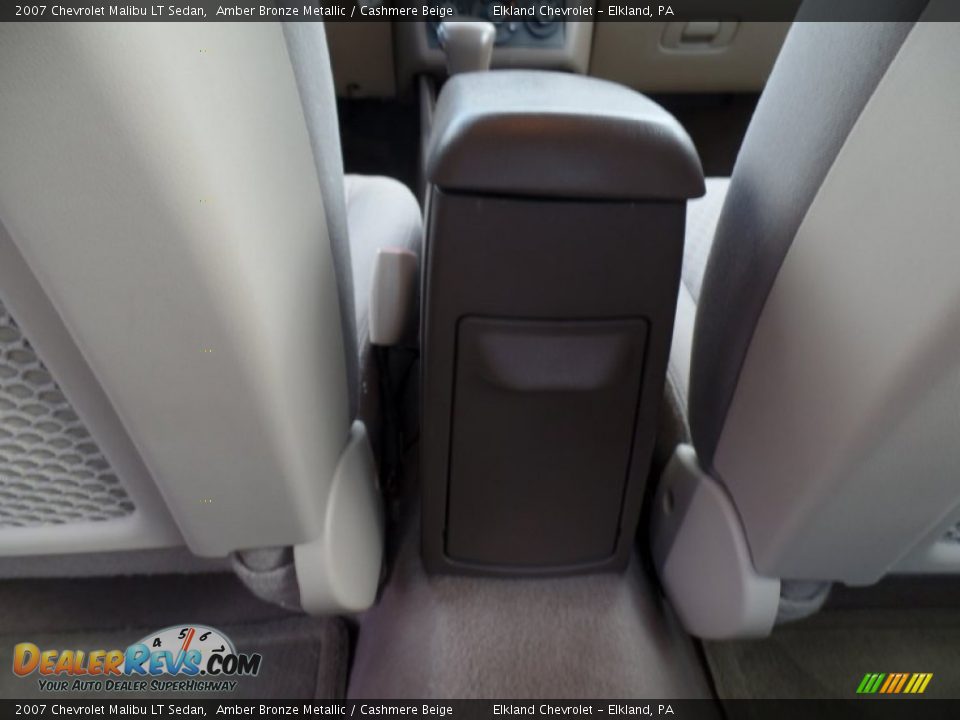2007 Chevrolet Malibu LT Sedan Amber Bronze Metallic / Cashmere Beige Photo #35