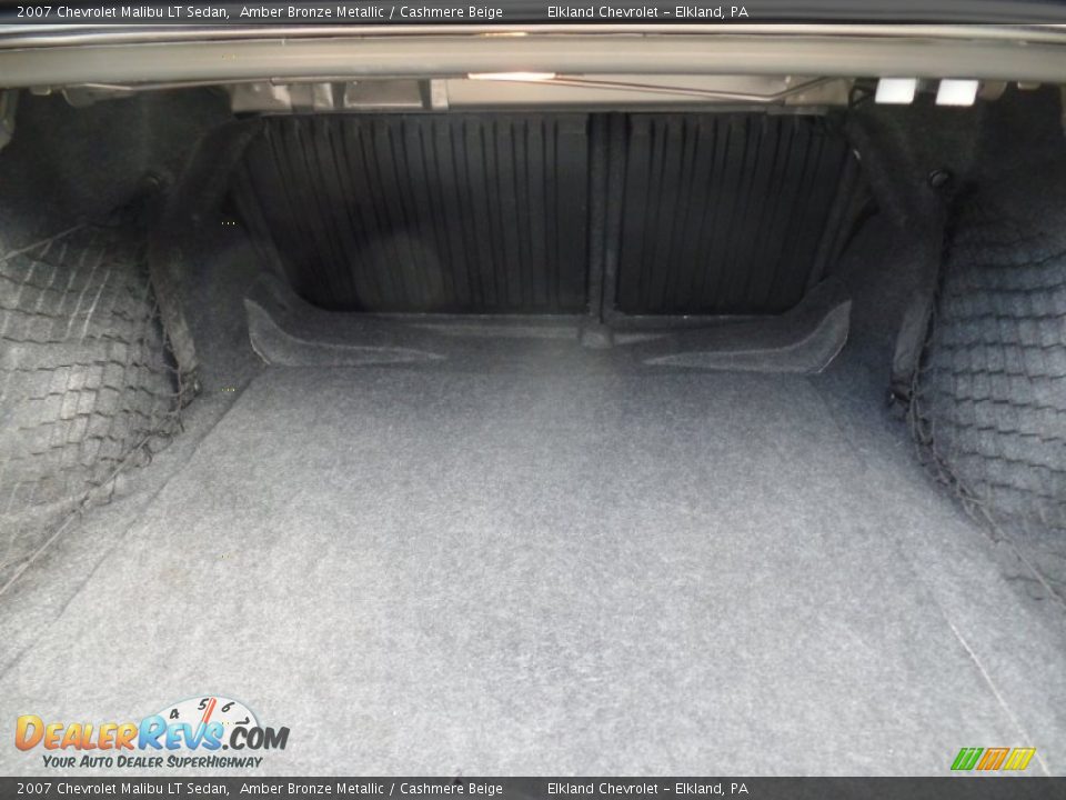 2007 Chevrolet Malibu LT Sedan Amber Bronze Metallic / Cashmere Beige Photo #36