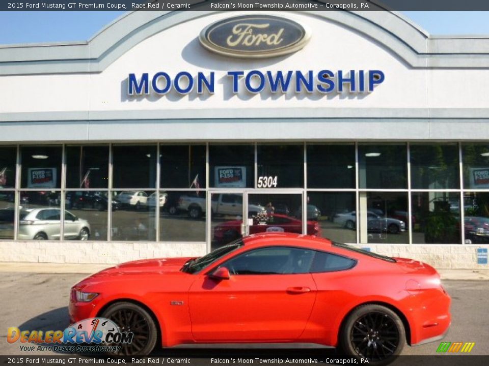 2015 Ford Mustang GT Premium Coupe Race Red / Ceramic Photo #7