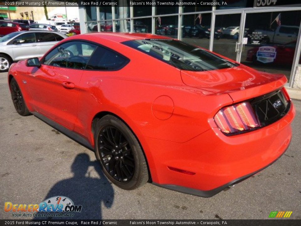 2015 Ford Mustang GT Premium Coupe Race Red / Ceramic Photo #8