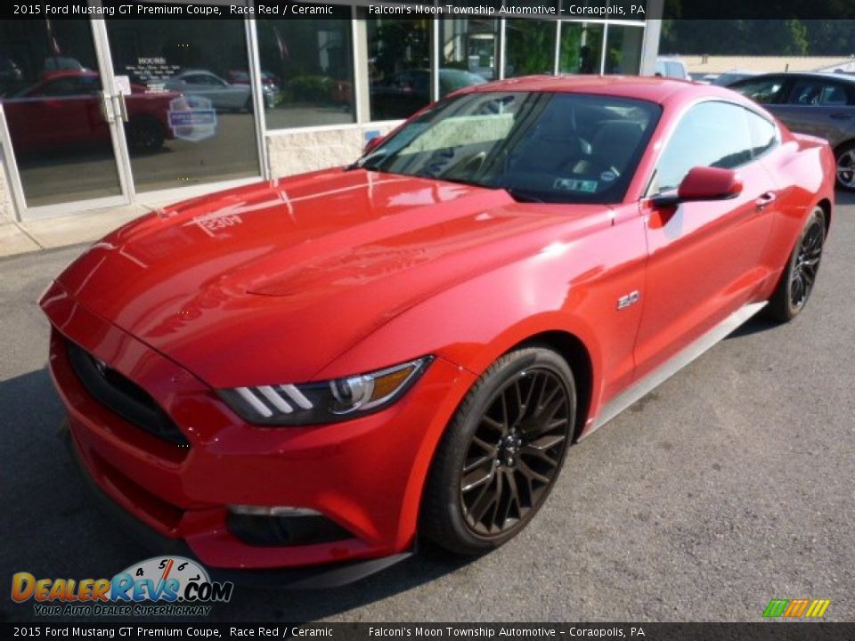 2015 Ford Mustang GT Premium Coupe Race Red / Ceramic Photo #9