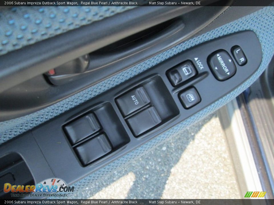 2006 Subaru Impreza Outback Sport Wagon Regal Blue Pearl / Anthracite Black Photo #13