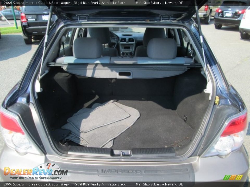 2006 Subaru Impreza Outback Sport Wagon Regal Blue Pearl / Anthracite Black Photo #19