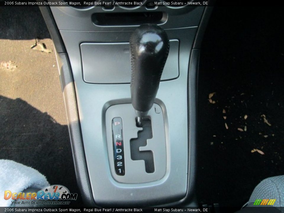 2006 Subaru Impreza Outback Sport Wagon Regal Blue Pearl / Anthracite Black Photo #25