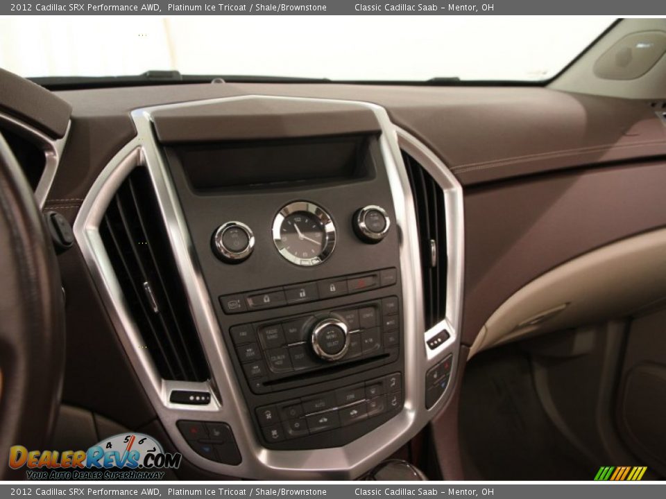 2012 Cadillac SRX Performance AWD Platinum Ice Tricoat / Shale/Brownstone Photo #8