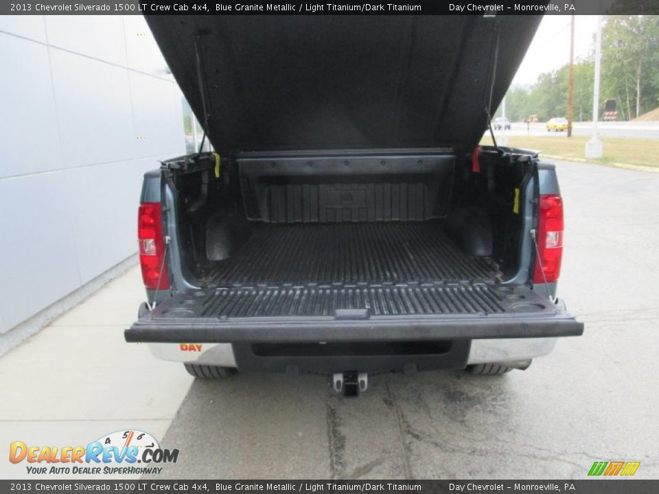 2013 Chevrolet Silverado 1500 LT Crew Cab 4x4 Blue Granite Metallic / Light Titanium/Dark Titanium Photo #11