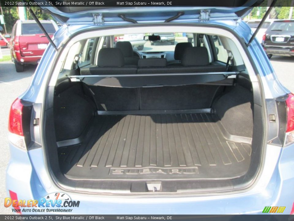 2012 Subaru Outback 2.5i Sky Blue Metallic / Off Black Photo #19