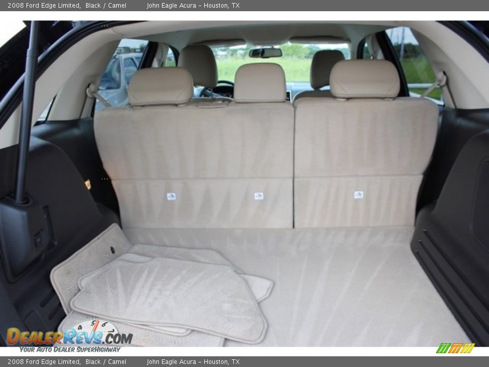 2008 Ford Edge Limited Black / Camel Photo #17