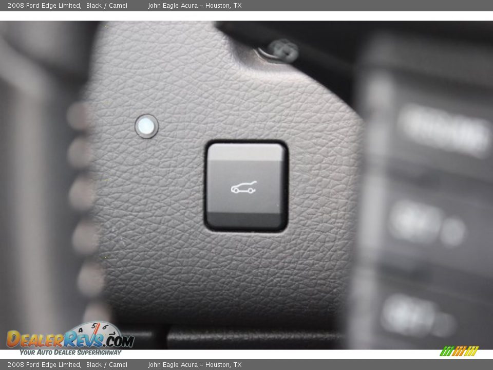 2008 Ford Edge Limited Black / Camel Photo #35