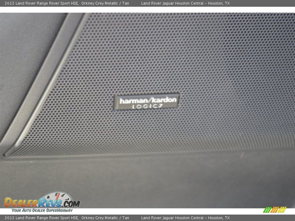 2013 Land Rover Range Rover Sport HSE Orkney Grey Metallic / Tan Photo #15