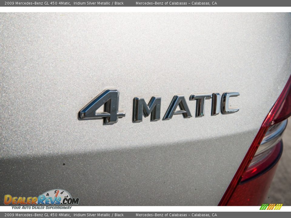2009 Mercedes-Benz GL 450 4Matic Iridium Silver Metallic / Black Photo #7