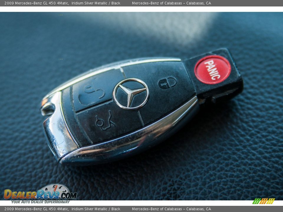 2009 Mercedes-Benz GL 450 4Matic Iridium Silver Metallic / Black Photo #11